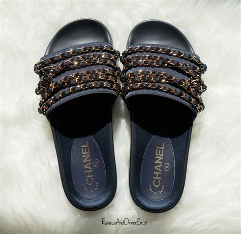 chanel mules slides